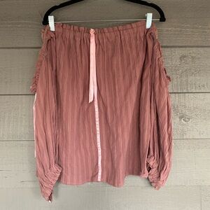 Off-Shoulder Women's Blouse Medieval Costume Cosplay Ren-faire Cottagecore OSFA